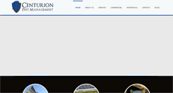 Desktop Screenshot of centurionpestmanagement.com